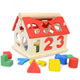 Children's Digital House Wisdom House Cute Digital Pairs Early Learning Educational Toys