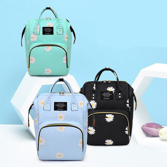 Multicolor diaper feeding bottle mommy bag