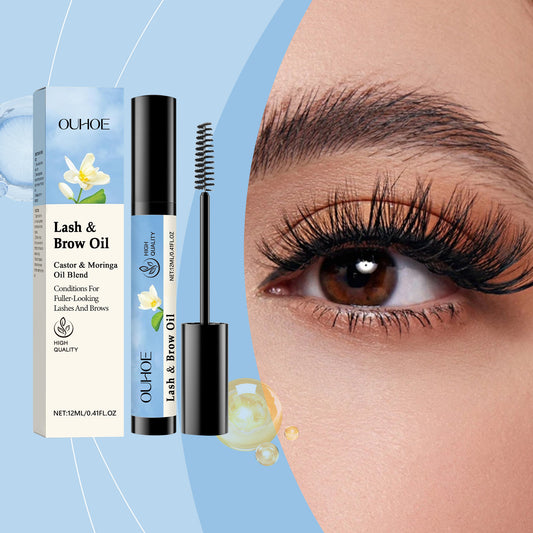 Eyelash Eyebrow Care Natural Makeup Black