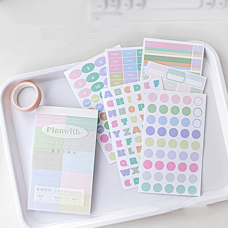Marker Notebook Multifunctional Learning Focus Classification