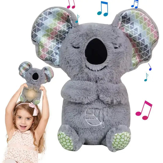 Musical Electric Koala Plush Toy for Kids' Room or Bedside Tables