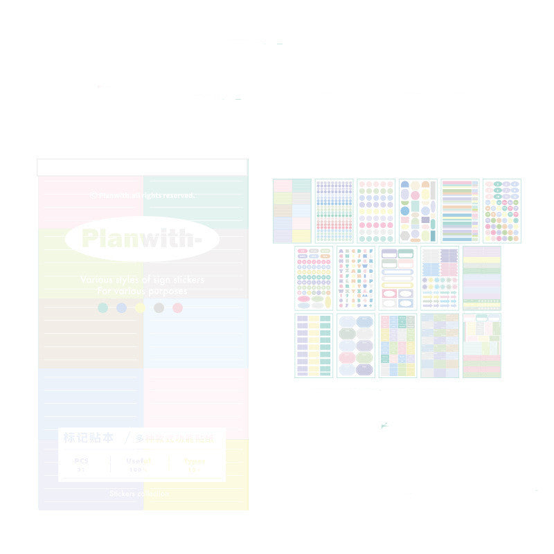 Marker Notebook Multifunctional Learning Focus Classification