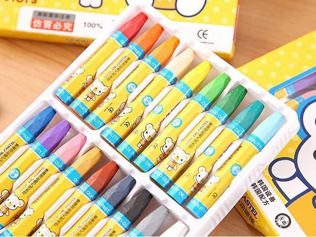 Childrens Oil Pastel 12 Colors 36 Colors Learning Drawing Crayons Oil Pastel Set