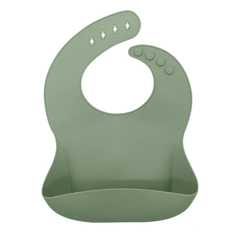 Silicone Bibs for Kids Newborn Candy Baby Feeding Tableware Waterproof Baby Bibs Toddler Breakfast Feedings