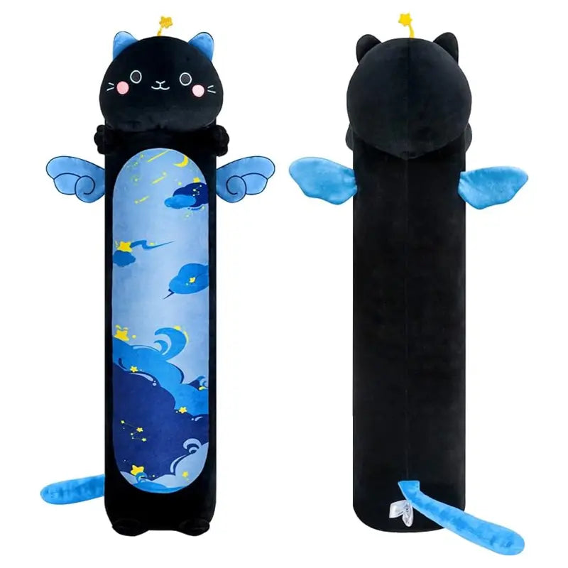 [New Arrival!!] Mewaii Long Cat Plush Body Pillow, Cute Cat Stuffed Animals Soft Plushies, Kitten Plush Throw Pillow Doll Toy Gift for Girlfriend