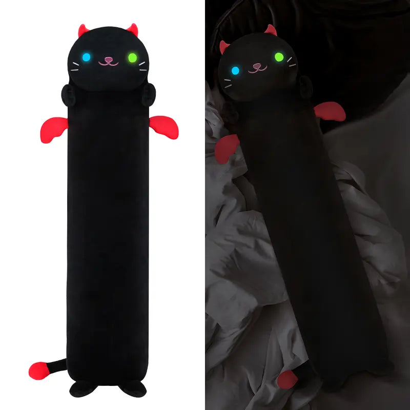 [New Arrival!!] Mewaii Long Cat Plush Body Pillow, Cute Cat Stuffed Animals Soft Plushies, Kitten Plush Throw Pillow Doll Toy Gift for Girlfriend