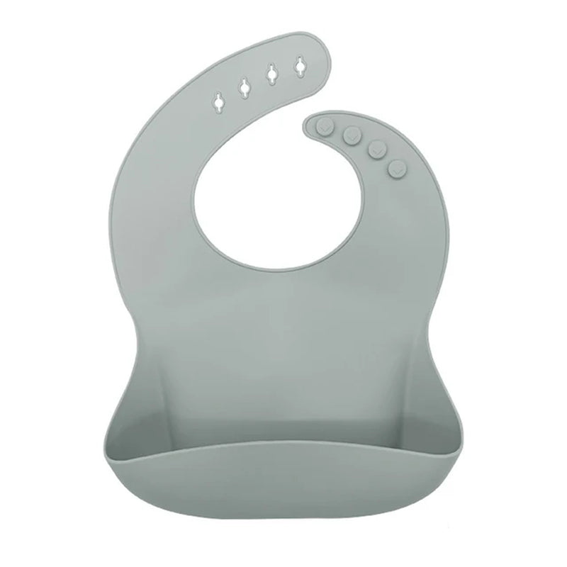 Silicone Bibs for Kids Newborn Candy Baby Feeding Tableware Waterproof Baby Bibs Toddler Breakfast Feedings