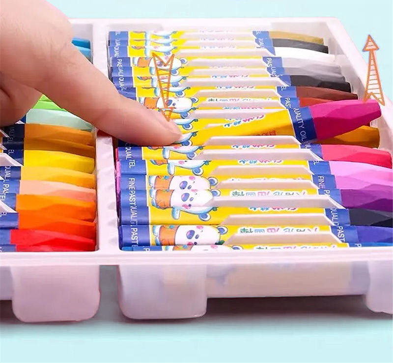 Childrens Oil Pastel 12 Colors 36 Colors Learning Drawing Crayons Oil Pastel Set