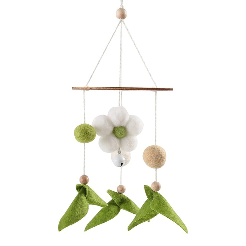 Baby Rattle Toy 0-12 Months Wooden Mobile on the Bed Newborn Music Box Bed Bell Hanging Toys Holder Bracket Infant Crib Boy Toys