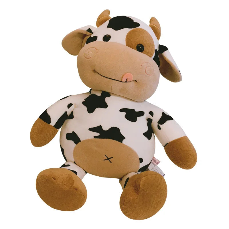 Cute Cow Plush Toy Rag Doll for Girlfriend Children'S Toys Gifts Plush Toys Pillow Plushie Stuffed Animal Patung Dolls