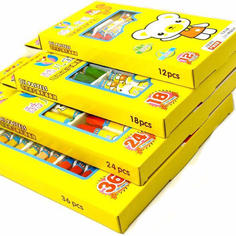 Childrens Oil Pastel 12 Colors 36 Colors Learning Drawing Crayons Oil Pastel Set