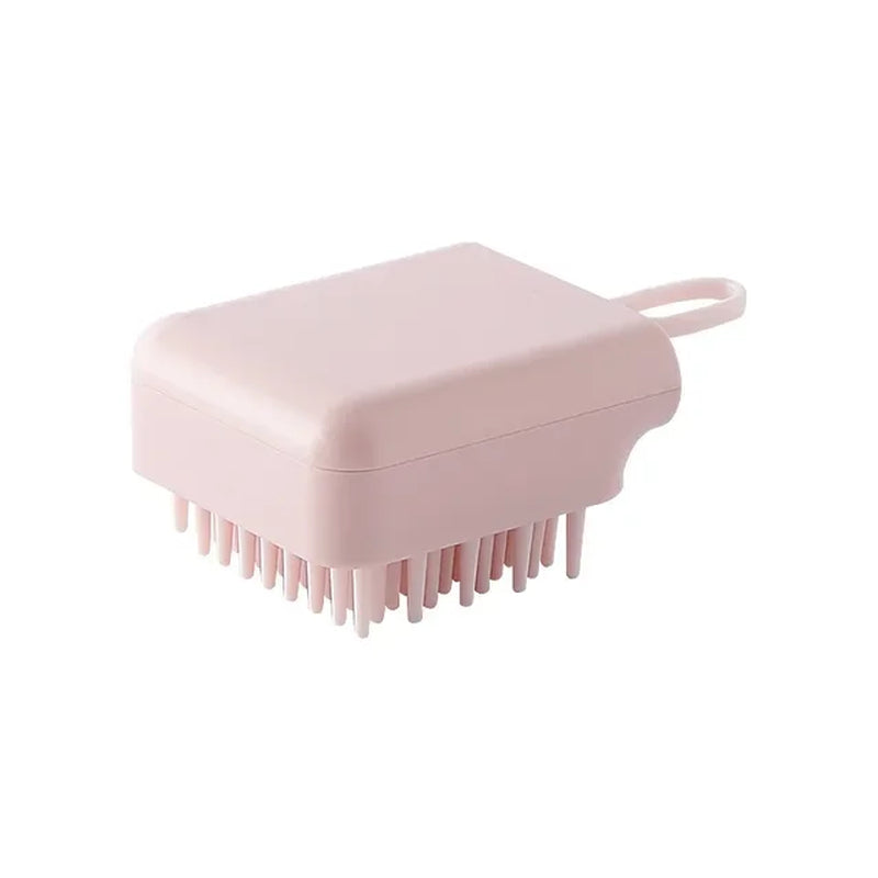 Silicone Scalp Massage Brush for Hair Washing and Body Cleansing