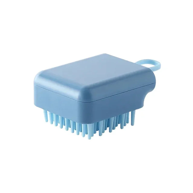 Silicone Scalp Massage Brush for Hair Washing and Body Cleansing