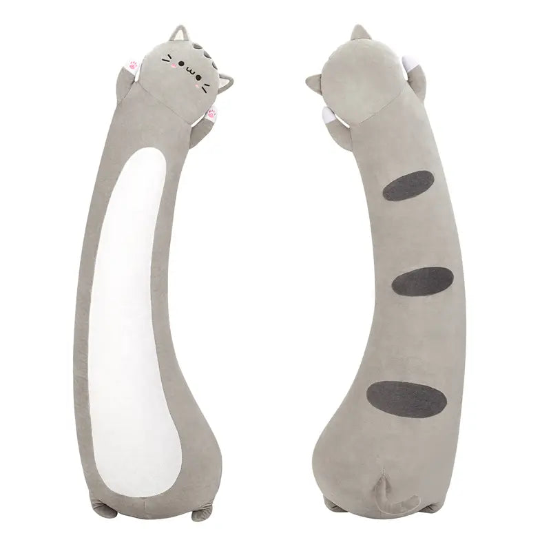 [New Arrival!!] Mewaii Long Cat Plush Body Pillow, Cute Cat Stuffed Animals Soft Plushies, Kitten Plush Throw Pillow Doll Toy Gift for Girlfriend