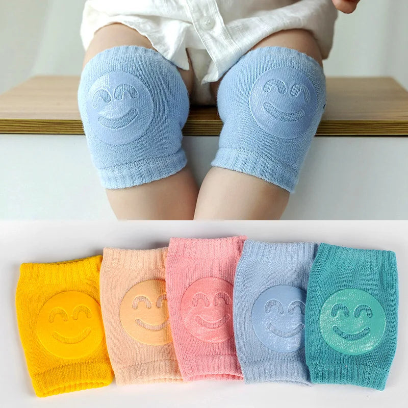 Kids Safety Crawling Knee Protector Leg Warmers - 100% Cotton